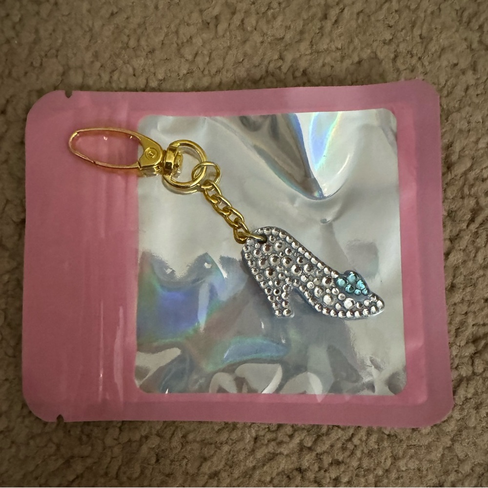 Stoney Clover Lane Bag Charm Cinderella shoe